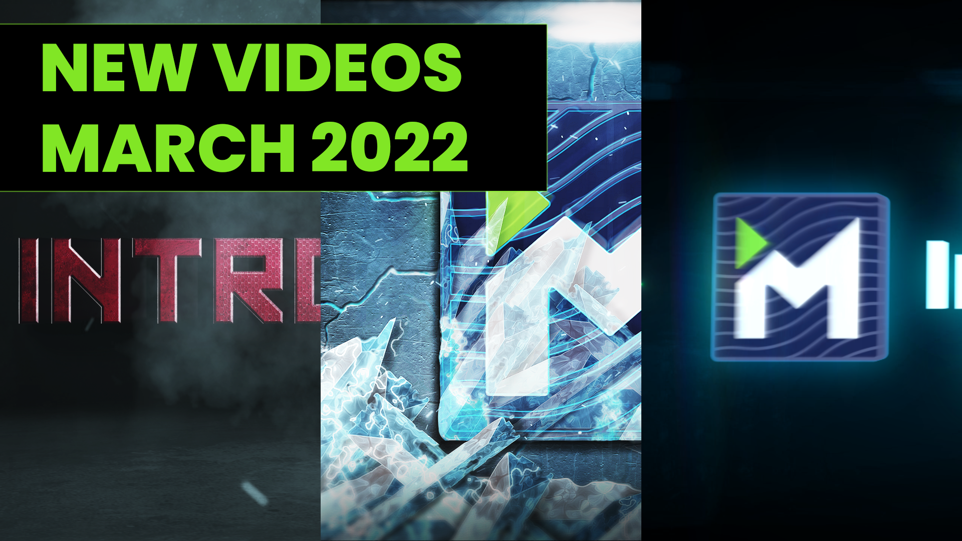 Customizable Text and 11 New Videos for March 2022