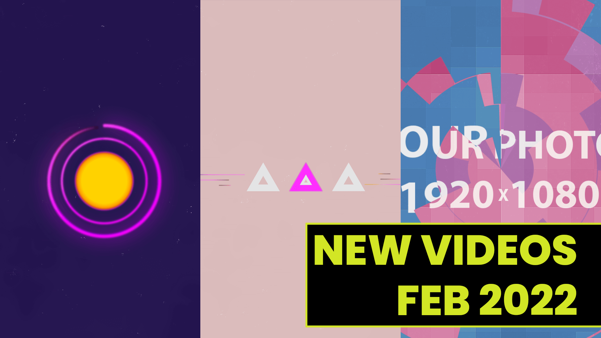 Optional Images + Subtitles + 10 New Templates for February