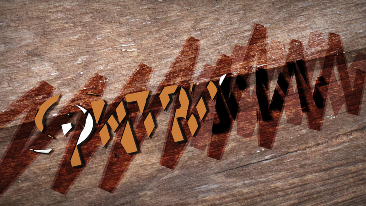 Wooden Logo Wide