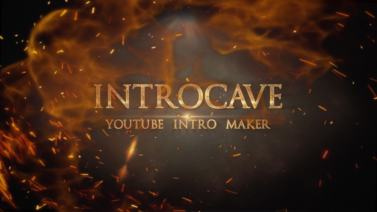 Fire Logo Reveal for Gaming Intros and Gaming Channels (Intro Maker) 