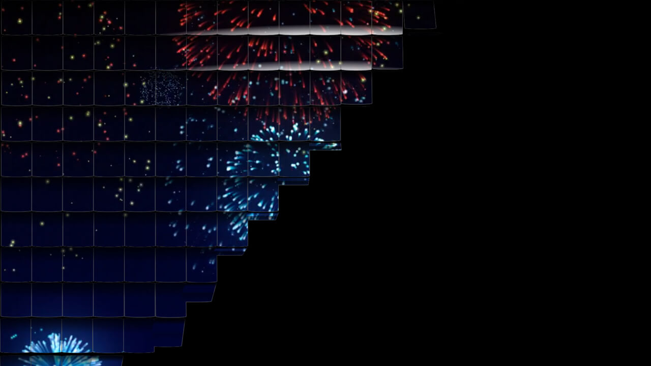 Fireworks Mosaic v2 Logo