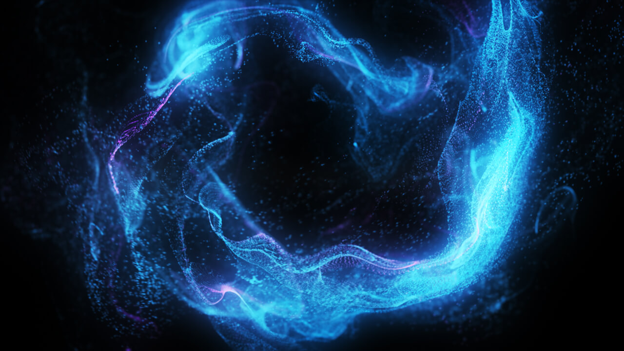 Kinetic Neon Liquid Titles