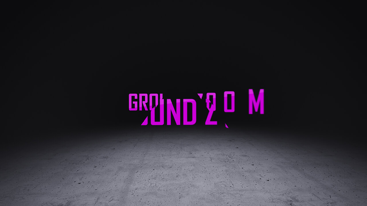 Ground Zoom Dark Titles