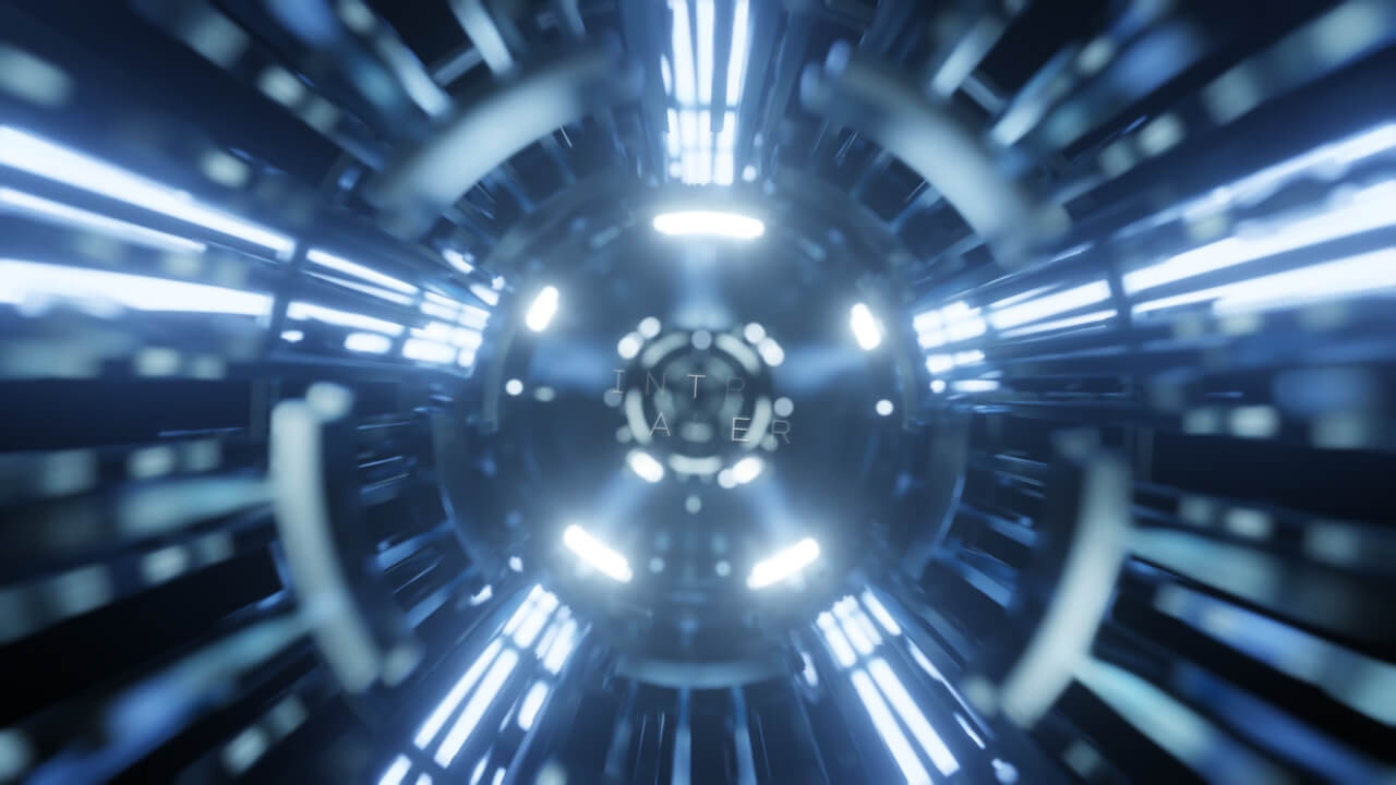Scifi Tunnel Text