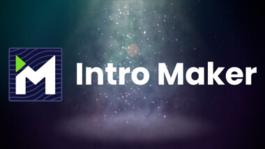 Intro Video Template Spotlight: Streaks Logo - Intro Maker